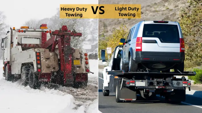 heavy VS light duty towing